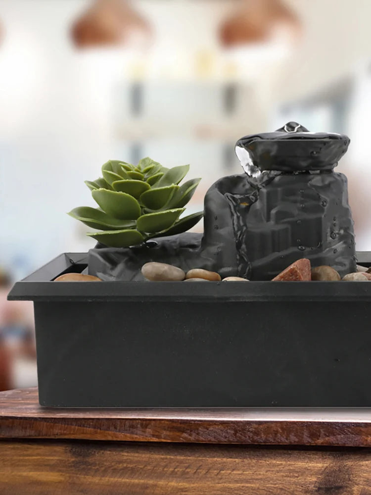 Fontaine de Bureau Cascade – Décoration et Sérénité