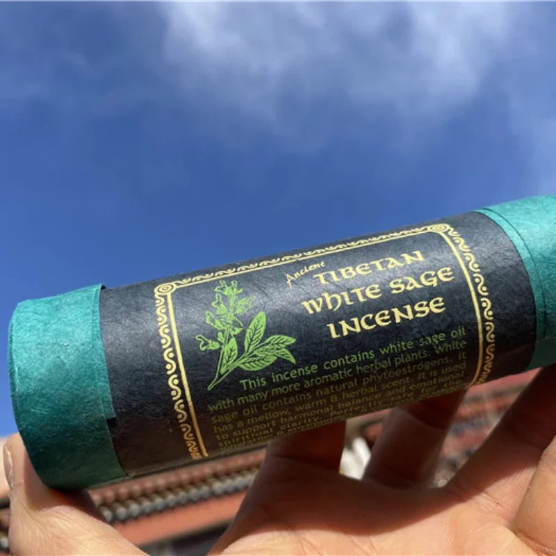 Encens naturel pour méditation et purification sauge blanche - Les Rituels d'Isabelle