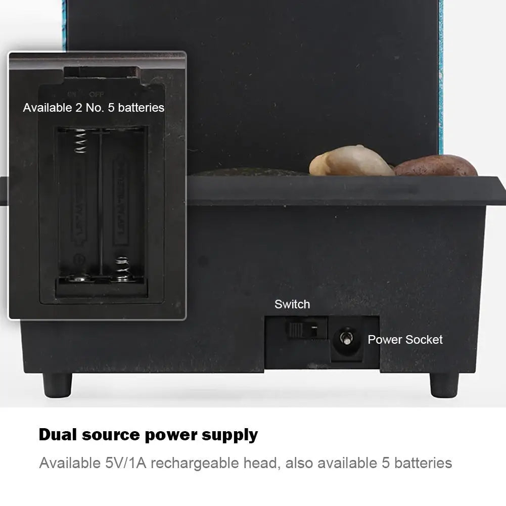 Fontaine de Bureau Cascade – Décoration et Sérénité