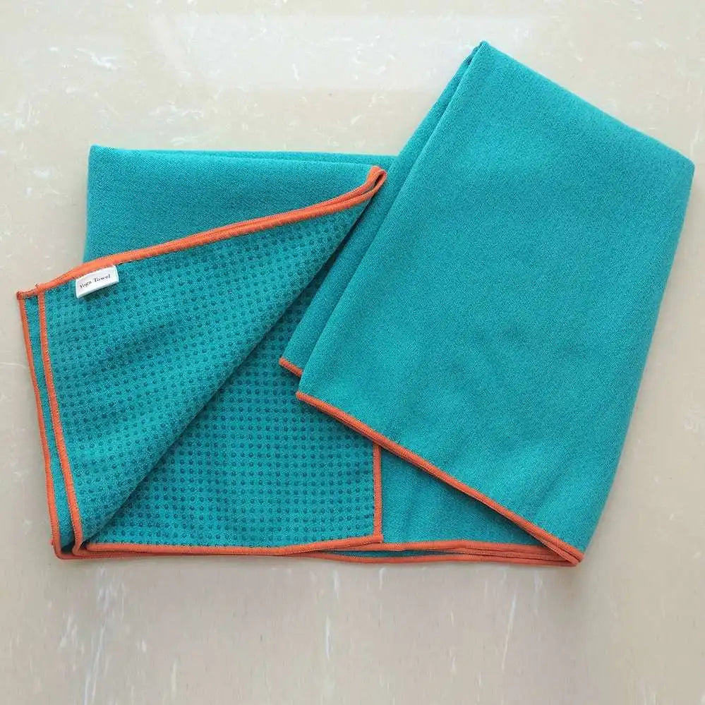 Tapis de yoga antidérapant portable microfibre  - Les Rituels d'Isabelle