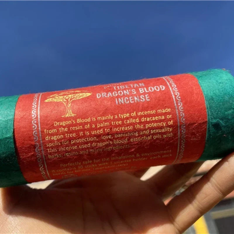 Encens naturel pour méditation et purification sang de dragon - Les Rituels d'Isabelle